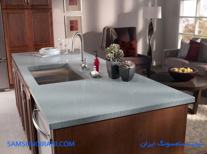 صفحه روی کابینت (کورین یا گرانیت)